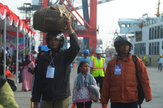 H-2 Lebaran, mudik gratis pemotor dengan kapal laut penuhi Pelabuhan Tanjung Priok