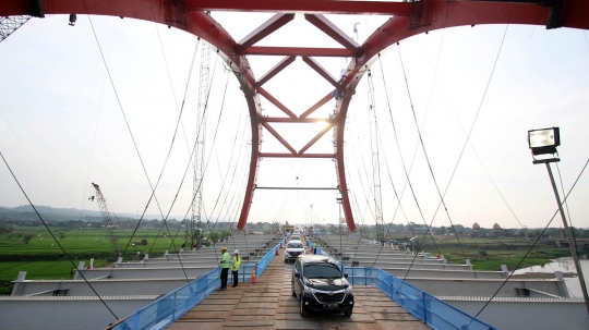 Jembatan Kali Kuto resmi dibuka untuk pemudik