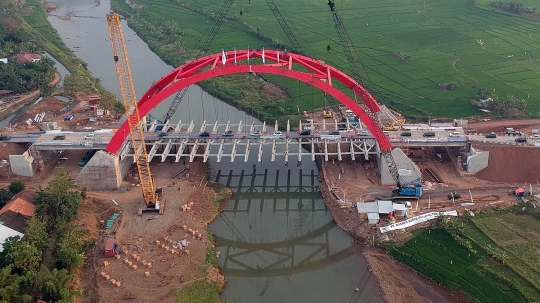 Jembatan Kali Kuto resmi dibuka untuk pemudik
