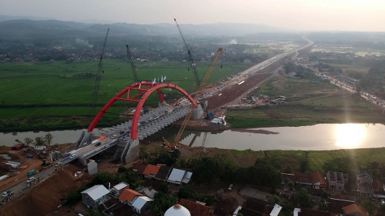 Jembatan Kali Kuto resmi dibuka untuk pemudik