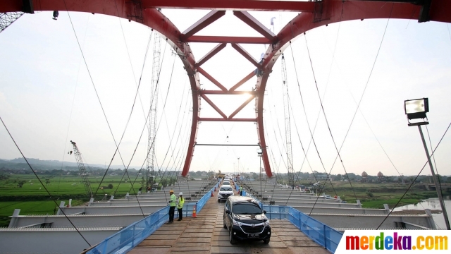 Foto : Jembatan Kali Kuto resmi dibuka untuk pemudik 