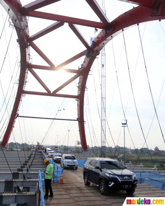 Foto : Jembatan Kali Kuto resmi dibuka untuk pemudik 