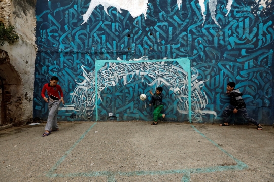 Denyut sepak bola jalanan di berbagai belahan dunia