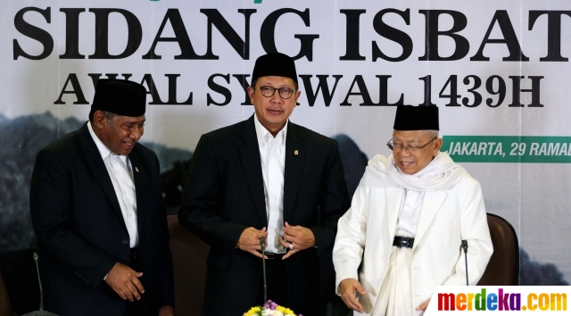 Foto : Resmi, pemerintah tetapkan Idul Fitri jatuh pada 15 
