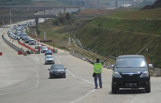 Tol fungsional Bocimi diberlakukan sistem buka tutup