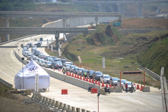 Tol fungsional Bocimi diberlakukan sistem buka tutup