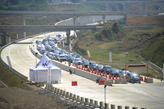 Tol fungsional Bocimi diberlakukan sistem buka tutup