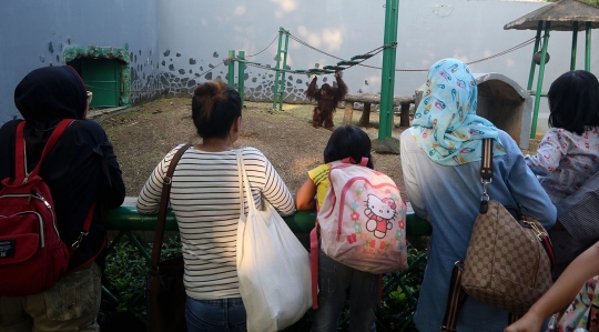 Ragunan masih jadi tempat favorit libur Lebaran