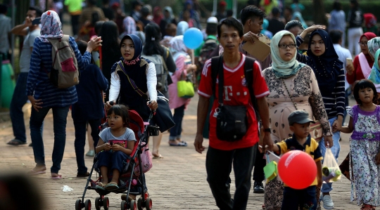 Ragunan masih jadi tempat favorit libur Lebaran