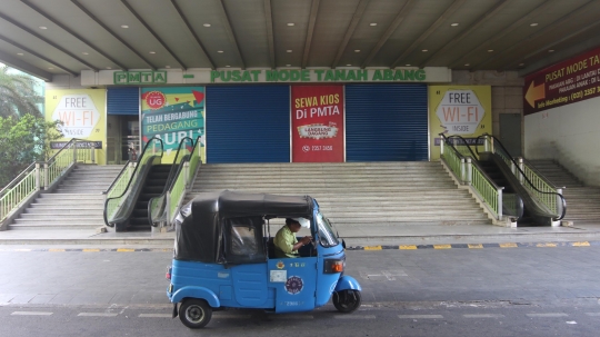 Libur 10 hari, Pasar Tanah Abang tutup