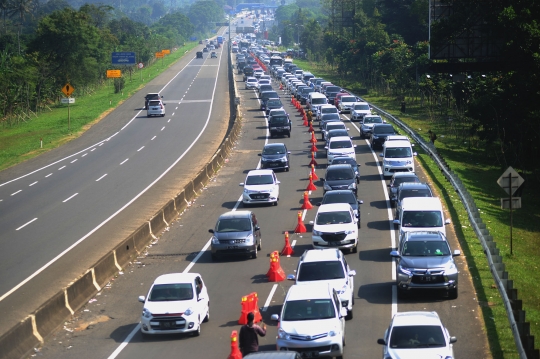 Kawasan Puncak macet