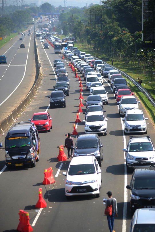 Kawasan Puncak macet