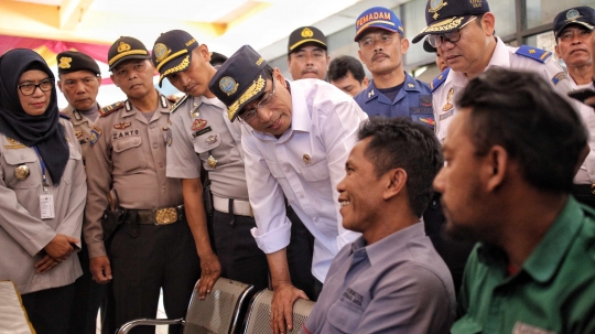 Menhub Budi tinjau kesiapan Terminal Kampung Rambutan hadapi arus balik Lebaran