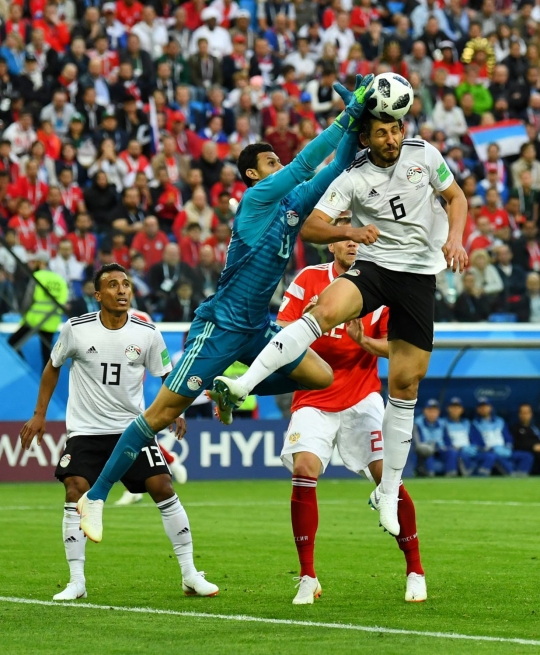 Rusia tekuk Mesir 3-1