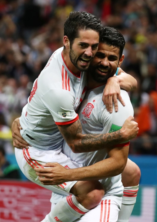 Gol Diego Costa tumbangkan Iran 1-0