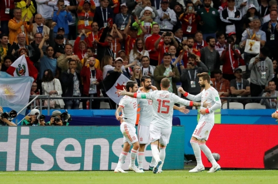 Gol Diego Costa tumbangkan Iran 1-0