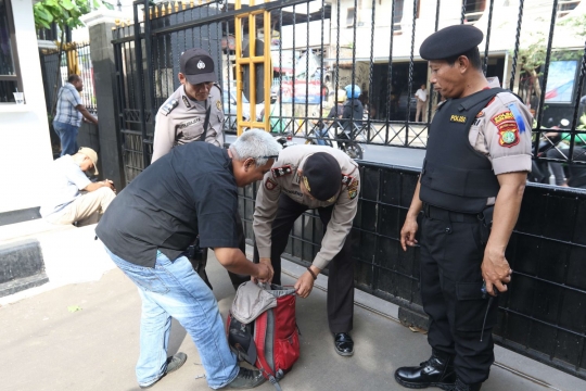 Sidang vonis Aman Abdurrahman, pengamanan di PN Jakarta Selatan diperketat