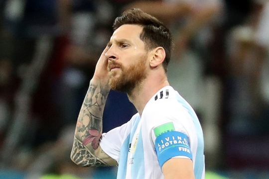 Kelesuan Messi dan rekan setimnya usai dibantai Kroasia