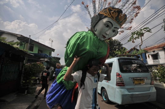 Mempertahankan budaya Betawi di Kampung Ondel-Ondel Kramat Pulo