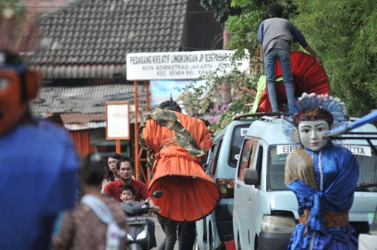 Mempertahankan budaya Betawi di Kampung Ondel-Ondel Kramat Pulo