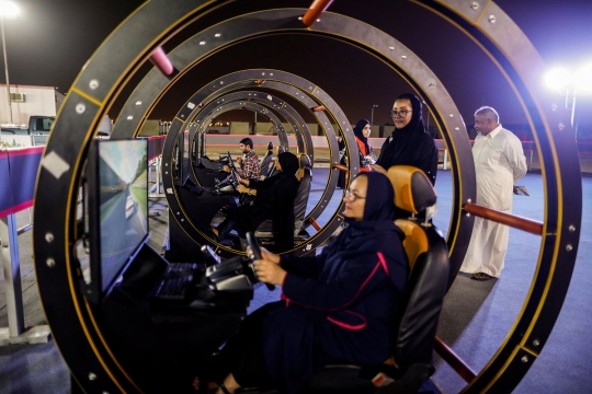 Melihat antusias wanita Arab Saudi ikuti workshop mengemudi