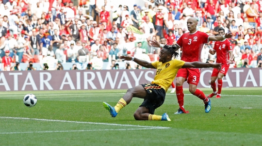 Hajar Tunisia 5-2, Belgia lolos ke babak 16 besar Piala Dunia