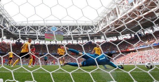 Hajar Tunisia 5-2, Belgia lolos ke babak 16 besar Piala Dunia