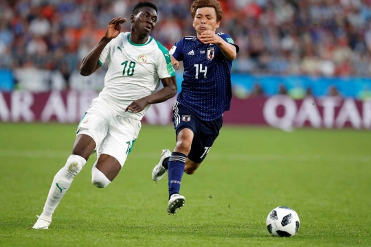 Pantang menyerah, Jepang berhasil tahan imbang Senegal