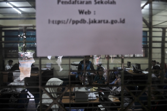 Antusias hari pertama pendaftaran sekolah