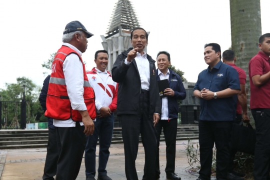 Tinjau venue Asian Games 2018, Menpora ajak Presiden selfie