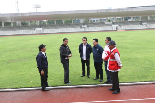 Tinjau venue Asian Games 2018, Menpora ajak Presiden selfie