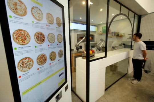 Jika robot gantikan tugas koki pembuat pizza