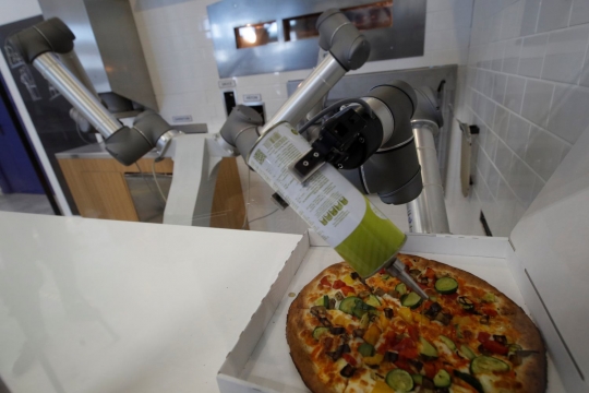 Jika robot gantikan tugas koki pembuat pizza