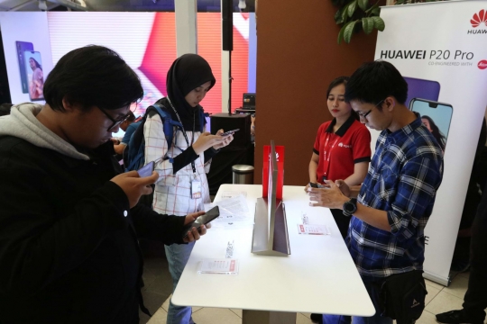 Peluncuran Huawei P20 pro di Indonesia