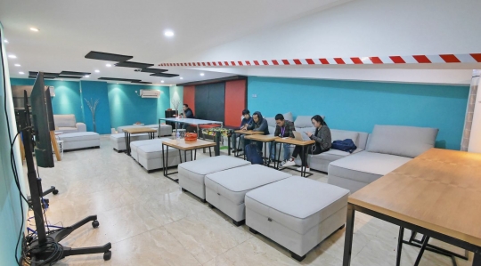 Intip kenyamanan Innovation Room di Kemenaker