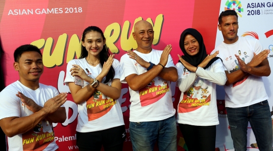 Ribuan orang ikuti lomba lari sambut Asian Games 2018