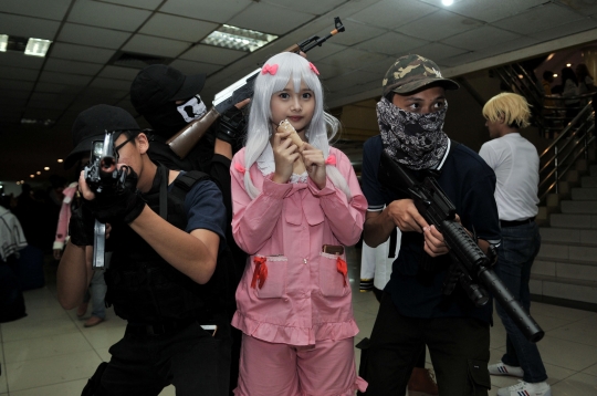 Deretan cosplay cantik dan seksi meriahkan Festival Ennichisai