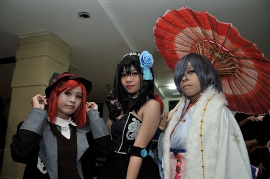 Deretan cosplay cantik dan seksi meriahkan Festival Ennichisai