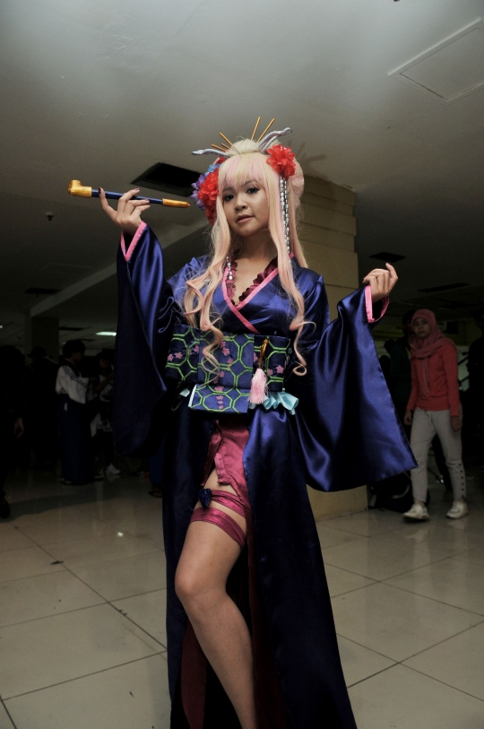 Deretan cosplay cantik dan seksi meriahkan Festival Ennichisai