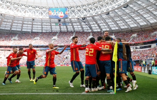 Dramatis, Rusia singkirkan Spanyol lewat adu penalti