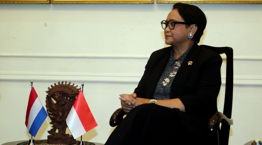 Menlu Retno Marsudi sambut kunjungan Menlu Belanda