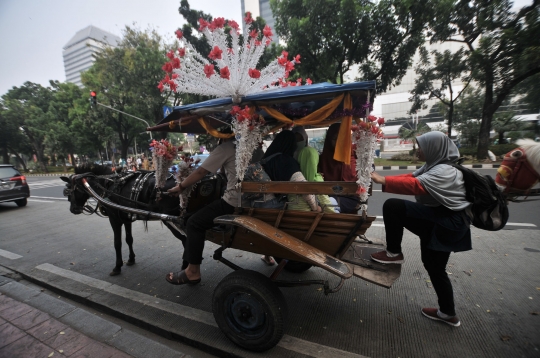 Pemprov DKI larang delman beroperasi selama Asian Games 2018