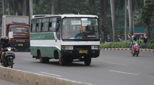 Kopaja dan Metromini dilarang melintasi jalan protokol saat Asian Games