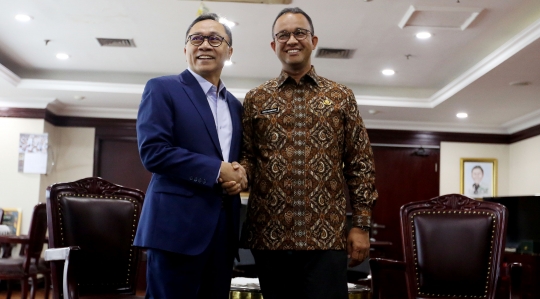 Kehangatan Anies Baswedan dan Zulkifli Hasan bahas isu politik terkini