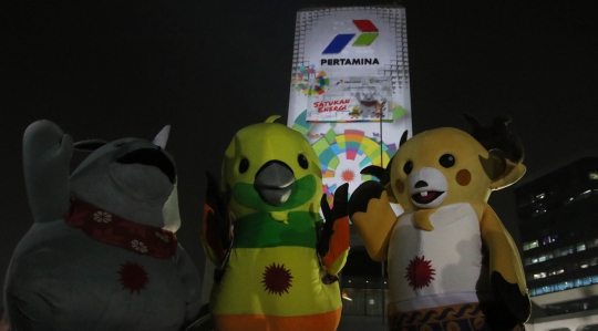 Pertamina tampilkan video raksasa Asian Games 2018
