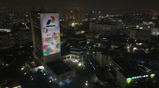 Pertamina tampilkan video raksasa Asian Games 2018