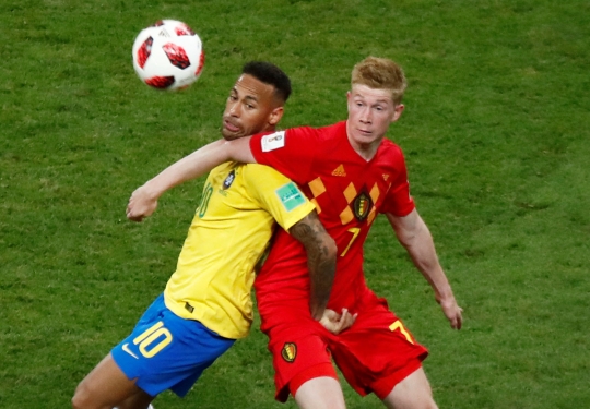 Belgia hancurkan mimpi Brasil masuk semifinal Piala Dunia 2018