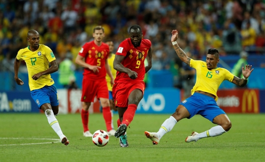 Belgia hancurkan mimpi Brasil masuk semifinal Piala Dunia 2018