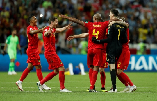 Belgia hancurkan mimpi Brasil masuk semifinal Piala Dunia 2018