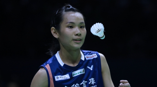Jatuh bangun tunggal putri China Taipei Tai Tzu Ying masuk ke final